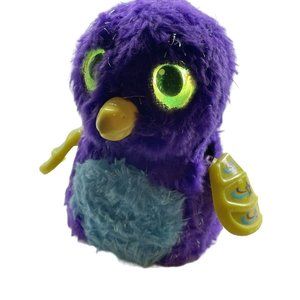Hatchimals Draggle Purple Yellow Dragon Electronic Toy Plush Spin Master